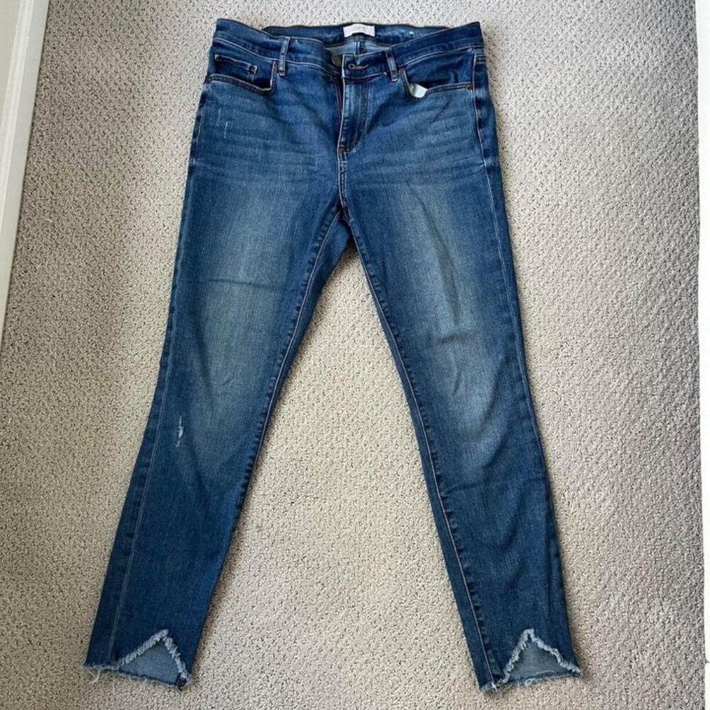 Bootcut Stonewashed Loft Jeans